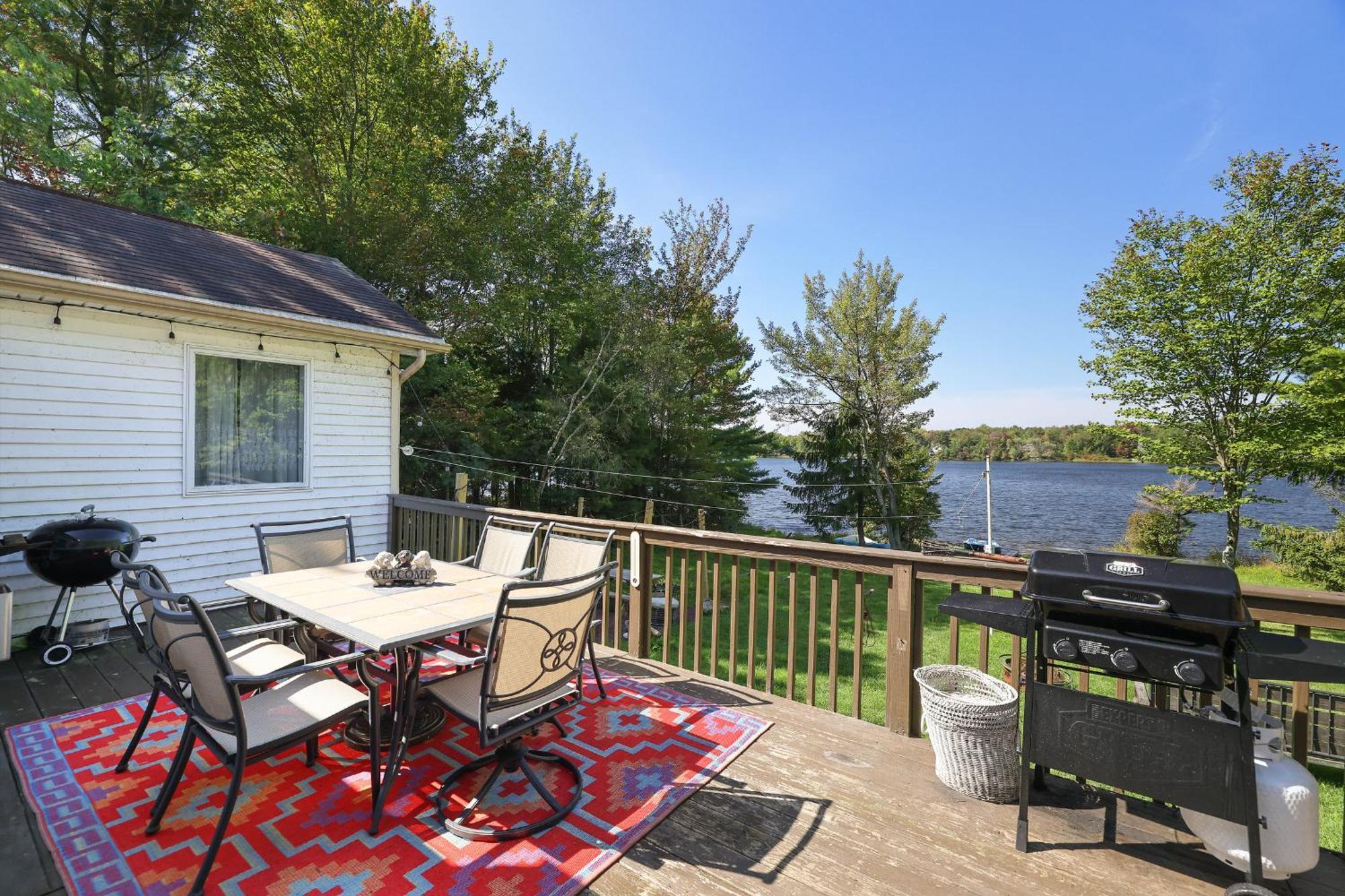 Zen Den - Pocono Lakefront With Hot Tub ! Pocono Summit Екстер'єр фото